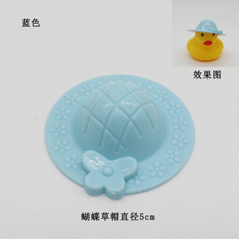 Wholesale 100pcs/pack small duck toy hat accessories